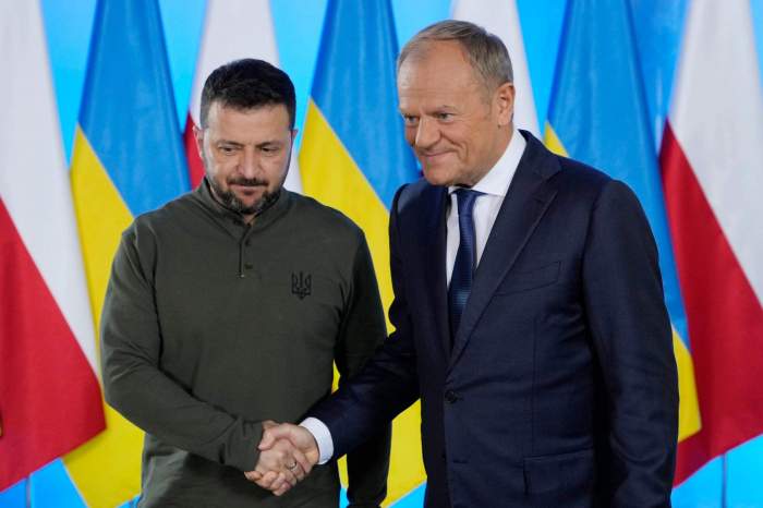 Polish PM meets with Volodymyr Zelenskyy in Lviv 