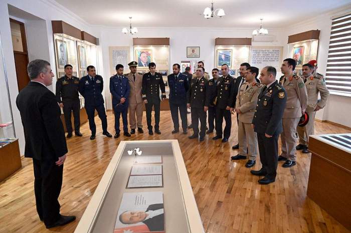 News about - Saudi delegation visits Azerbaijan's National Defense University 