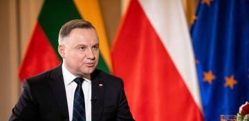 Russia must not win in Ukraine, says Polish president 