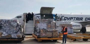 Egypt sends relief plane to Syria 