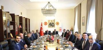 Azerbaijani parliamentary delegation on visit to Ankara 