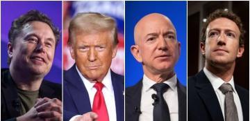 Musk, Bezos and Zuckerberg to attend Trump’s inauguration