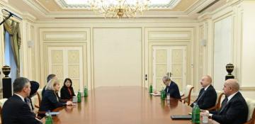 President Ilham Aliyev received CEO and President of Franklin Templeton Jenny Johnson 