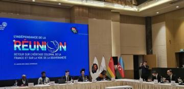 Baku conference highlights Reunion Island’s struggle for independence from French colonial rule