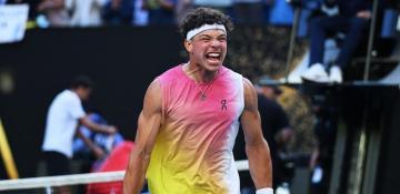 Ben Shelton holds off Lorenzo Sonego to secure semi-final spot at Australian Open