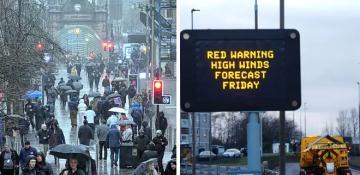 Storm Eowyn hits UK: Flights canceled, roads closed, rail services suspended  -VIDEO 