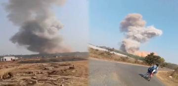 Massive explosion at Indian ordnance factory in kills eight