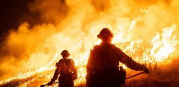 California battles multiple new wildfires ahead of Trump's visit