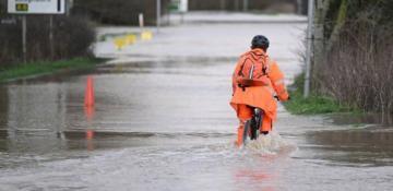 Storm Herminia threatens flooding across UK after Eowyn