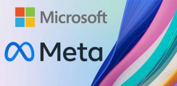 Microsoft shares drop while Meta rises after earnings reports