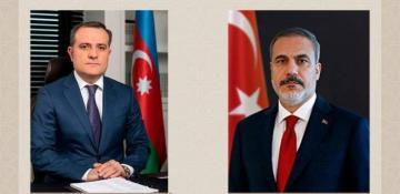 Jeyhun Bayramov offers condolences to Turkish FM 