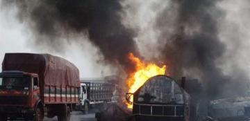 Fuel tanker truck blast kills at least 60 in Nigeria 