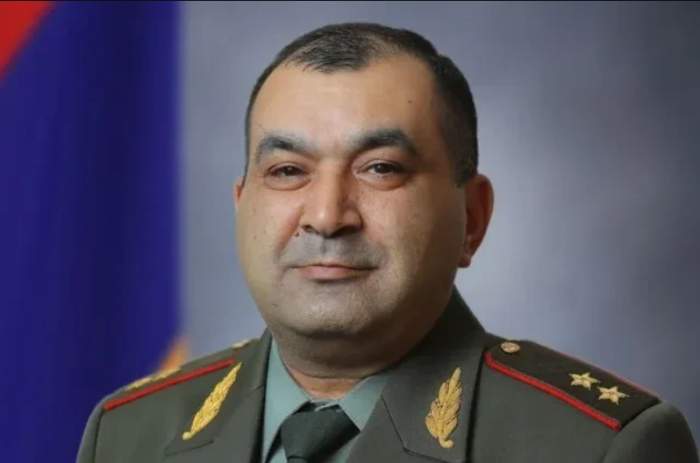 Armenia's former deputy chief of the General Staff has been arrested