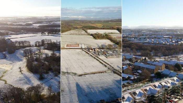 Heavy snow causes flight delays, diversions, and motorway collisions in UK