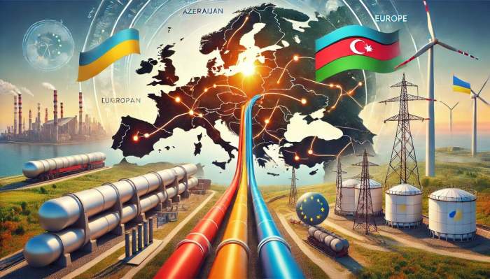  Ukraine and Azerbaijan: New gas route to Europe 