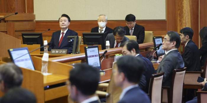 South Korea's impeached president denies ordering lawmakers' ejection from parliament 