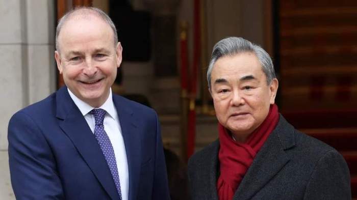China ready to strengthen ties with Ireland, says FM 