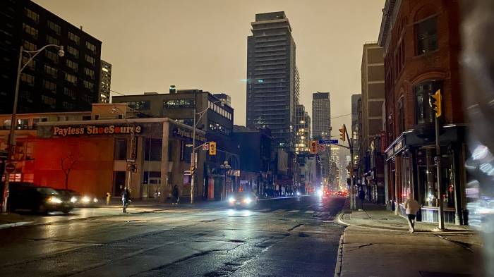 Power outage affecting part of downtown Toronto