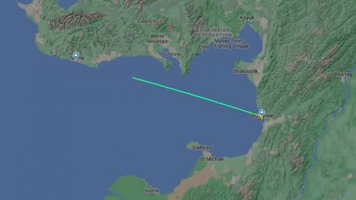Moment Bering Air plane disappears from tracker map over Alaska –  VIDEO 