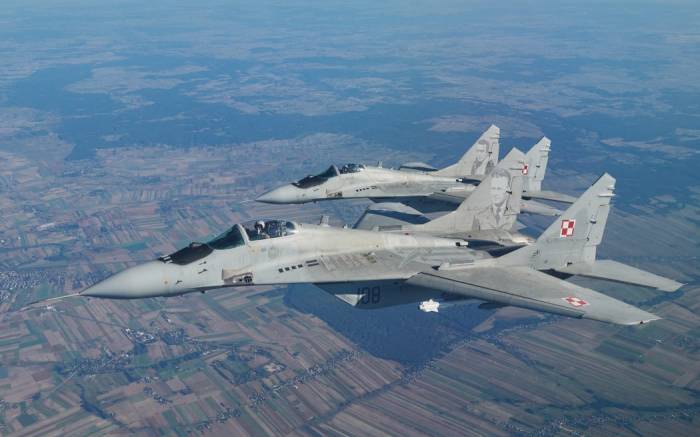 Poland scrambles fighter jets after Russian strike on Ukraine