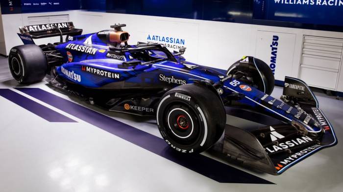 Williams unveils new F1 car ahead of 2025 season