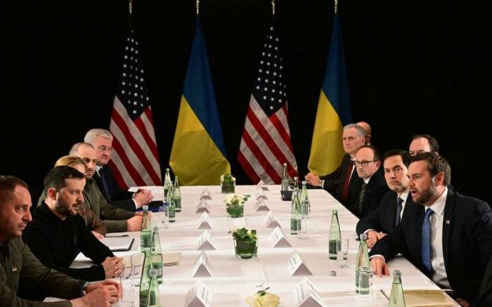 US Vice President tells Zelensky US seeks a 'lasting' peace 