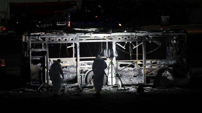 Three buses explode in Israel in suspected terror attack