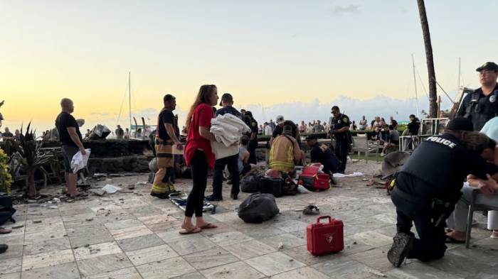 Explosion in West Maui leaves several injured 