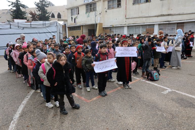 School reopens in Gaza for first time in 15 months