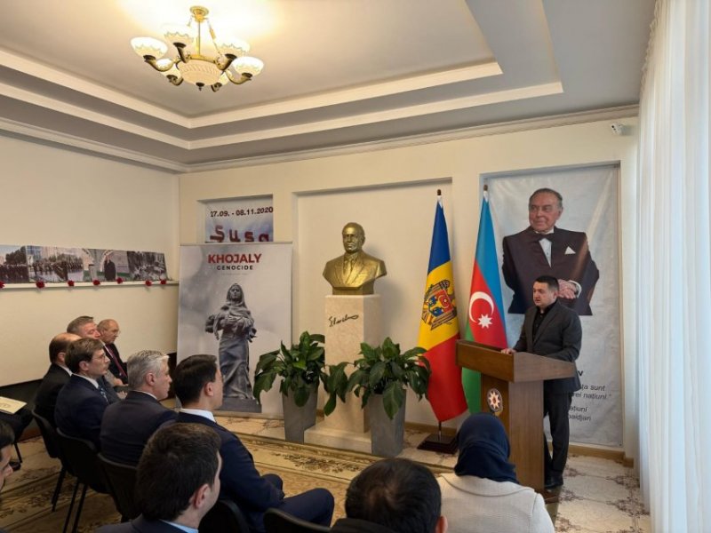 Khojaly genocide victims honored in Chisinau 