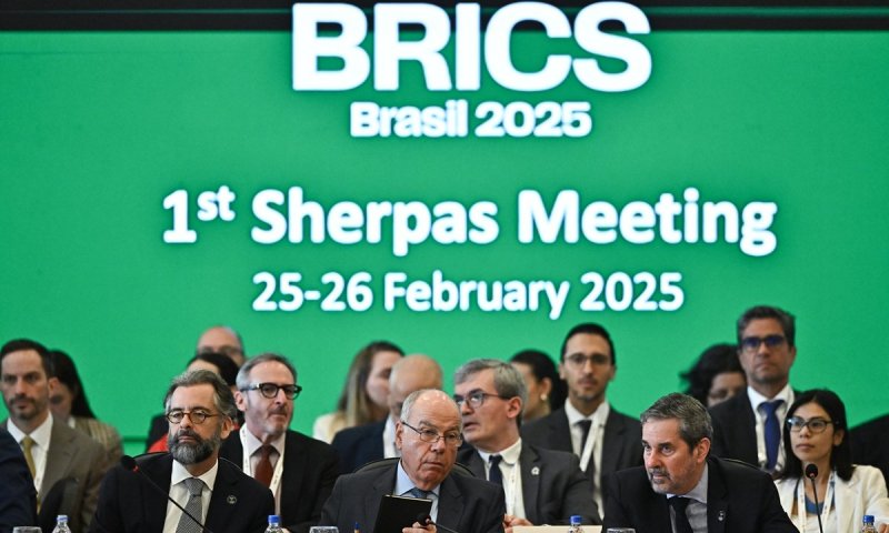 Brazil hosts first BRICS Sherpas meeting as bloc president
