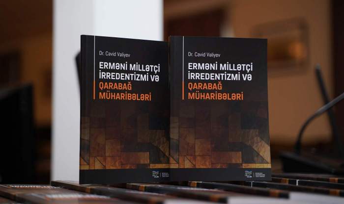 Book on Armenian irredentism and the Karabakh wars presented in Baku