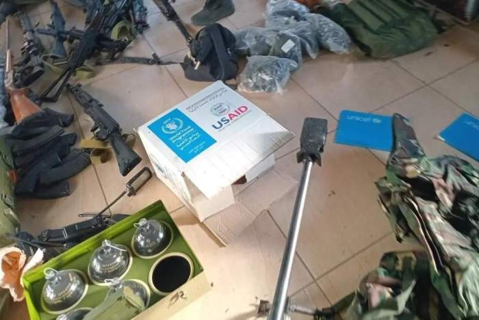 USAID aid packages found among Hezbollah weapons cache in Lebanon - media