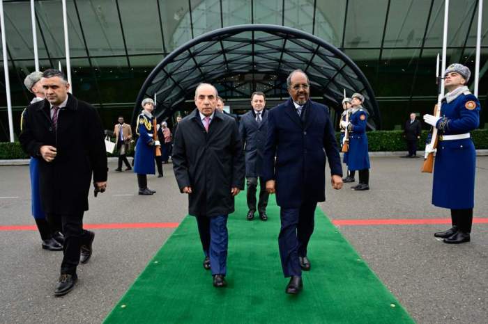 Somali president concludes official visit to Azerbaijan