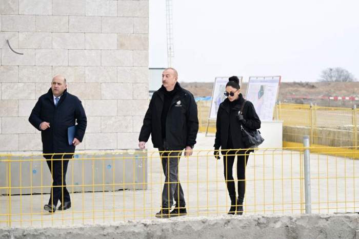 News about - Azerbaijani president visits Aghdam to inspect ongoing reconstruction process 
