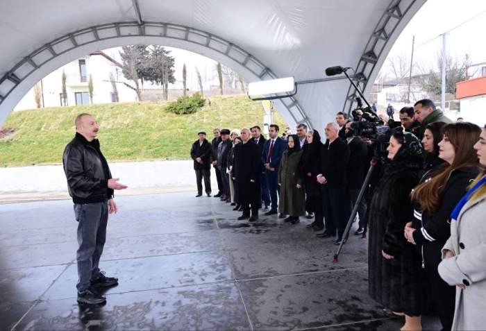 President Aliyev: Entire Karabakh region and East Zangezur region are reviving 