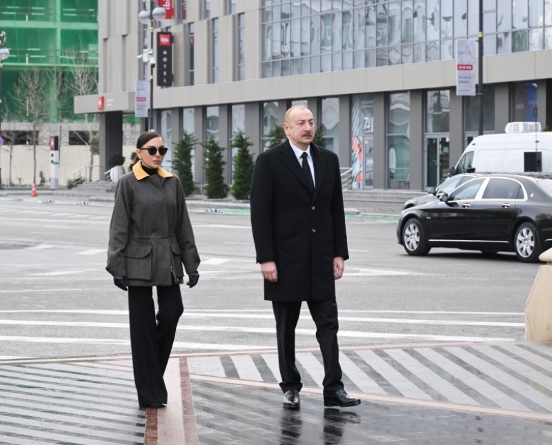 News about - Azerbaijani president and first lady visit Khojaly Genocide Memorial