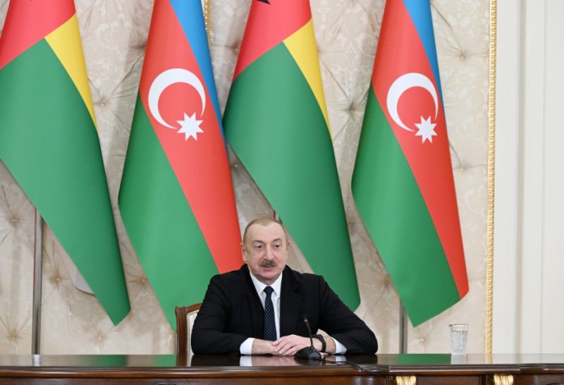 President Aliyev praises political relations between Azerbaijan, Guinea-Bissau