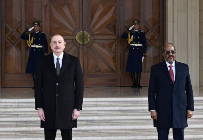 News about - Baku hosts official welcome ceremony for Somalian president 