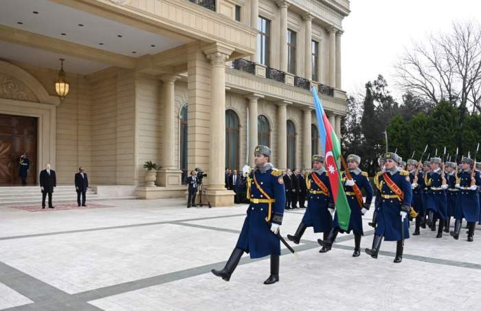 News about - Baku hosts official welcome ceremony for Somalian president 