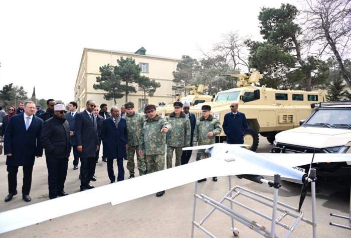 News about - Somali president visits Azerbaijan’s commando military unit