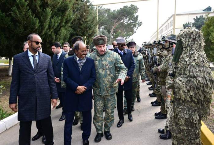 News about - Somali president visits Azerbaijan’s commando military unit