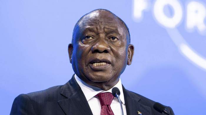 South African president urges G20 to support diplomatic solutions 