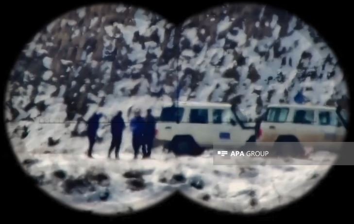 EUMA members conducted observation at the border with Azerbaijan's Gubadli  (VIDEO) 