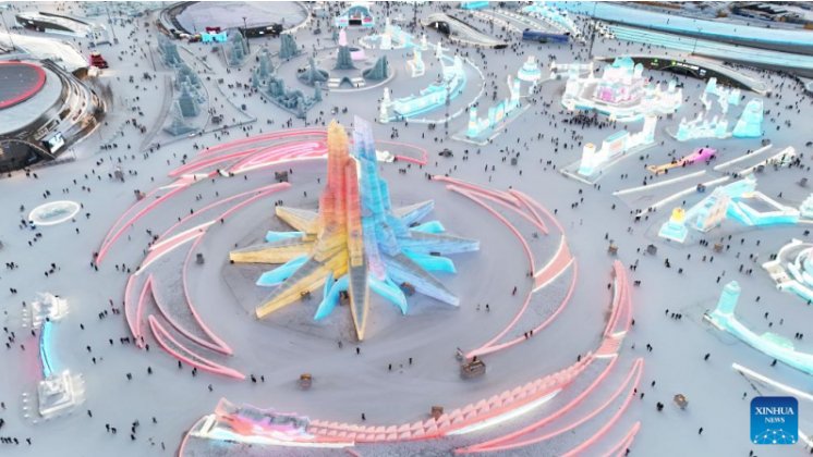 World's largest ice-and-snow park concludes with record-breaking 3.56 million tourist visits ( PHOTO ) 