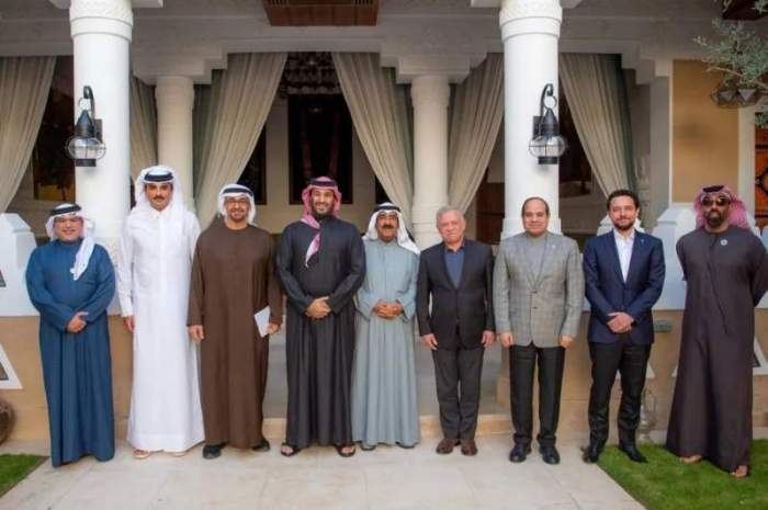UAE President meets Arab leaders in Saudi Arabia to plan for Gaza 