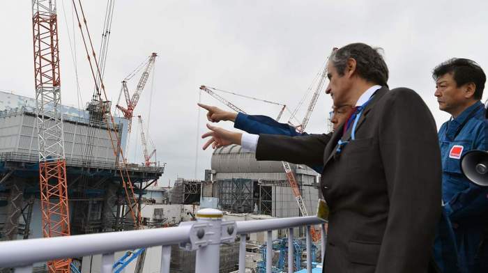 IAEA chief visits Fukushima as Japan eyes nuclear energy return