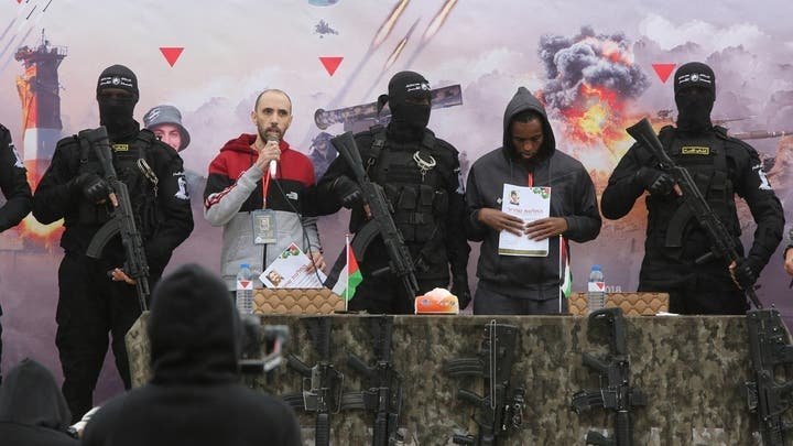 Hamas frees two more Israeli hostages