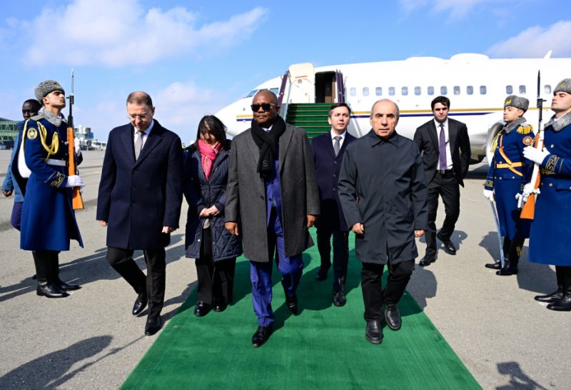 President of Guinea-Bissau arrives in Azerbaijan