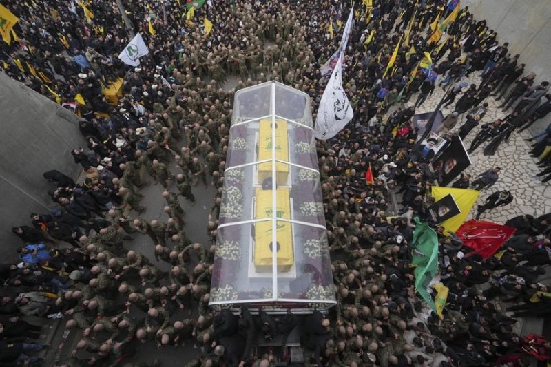 Hundreds of thousands attend Hezbollah leader Nasrallah's funeral five months after his killing